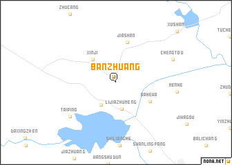 map of Banzhuang