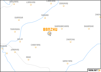 map of Banzhu