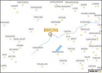 map of Banzhu
