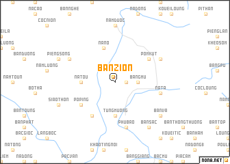map of Bản Zion