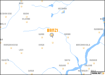 map of Banzi