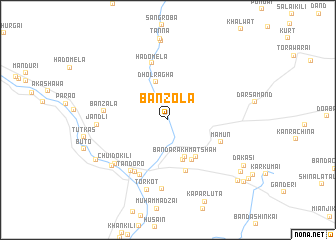 map of Banzola