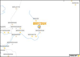 map of Ban Zouk