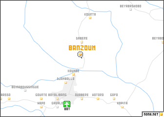 map of Banzoum