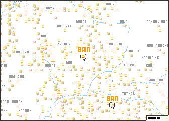 map of Bān