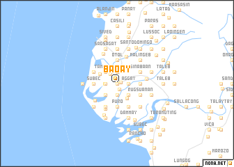 map of Baoay