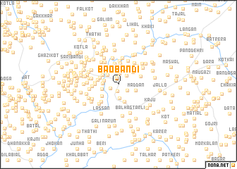 map of Bāo Bāndi