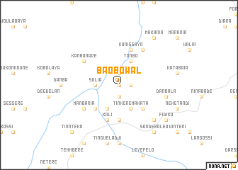 map of Bao Bowal