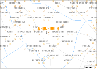 map of Bào Canh Na