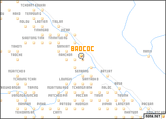 map of Bao Coc