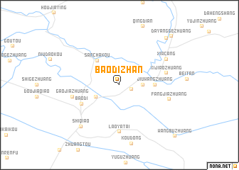 map of Baodizhan