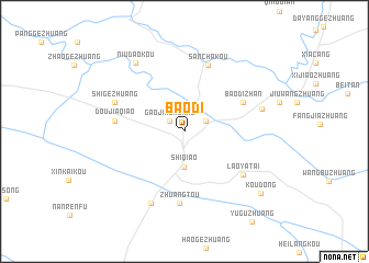 map of Baodi