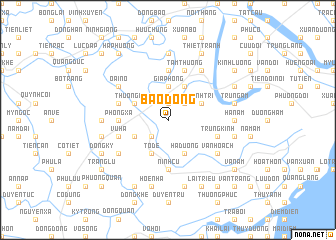 map of Bảo Dông