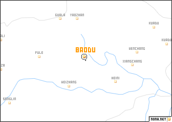 map of Baodu