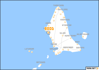 map of Baod