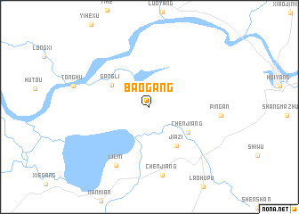 map of Baogang