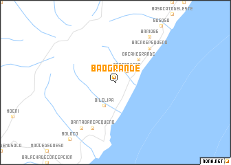 map of Baó Grande