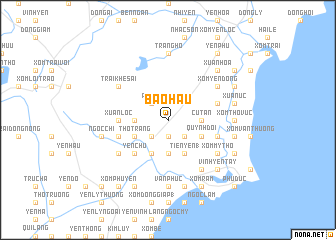 map of Bào Hậu