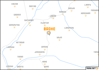 map of Baohe