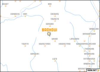 map of Baò Houi