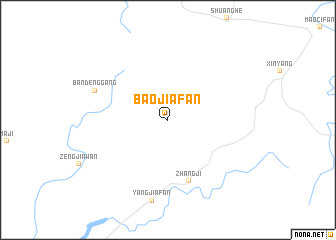 map of Baojiafan