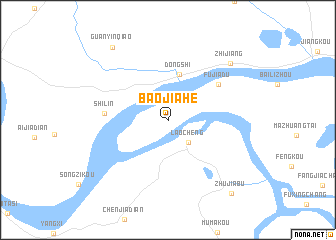 map of Baojiahe