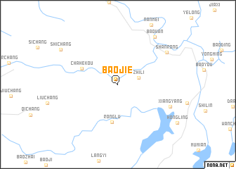 map of Baojie