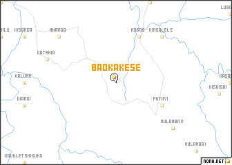 map of Bao-Kakese
