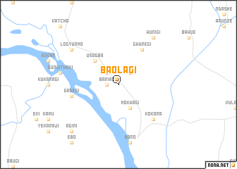 map of Baolagi