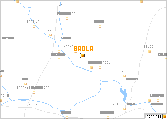 map of Baola