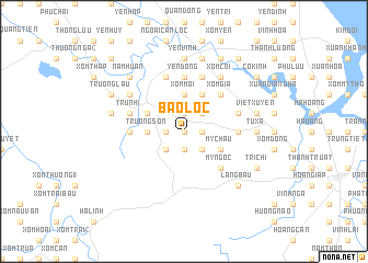 map of Bao Loc