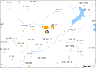 map of Baomei