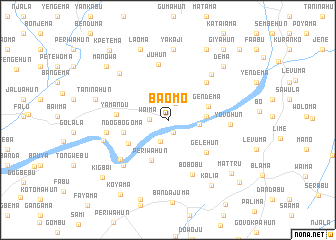 map of Baomo