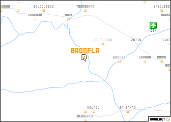 map of Baonfla