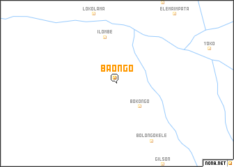 map of Baongo