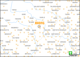 map of Ba-ong