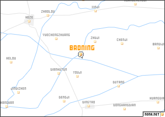 map of Baoning