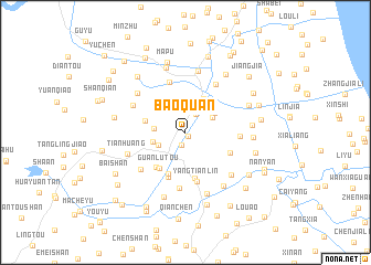 map of Baoquan