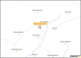 map of Baoshan