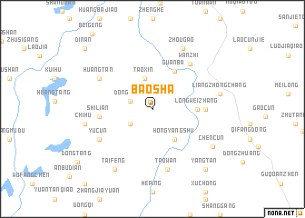 map of Baosha