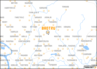 map of Bảo Tru