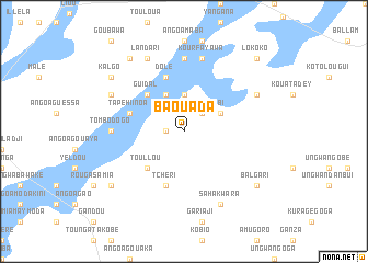 map of Baouada