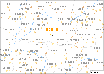 map of Baoua