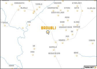 map of Baoubli