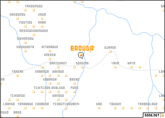 map of Baouda