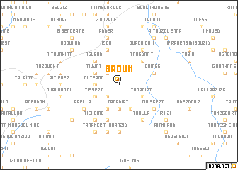 map of Baoum