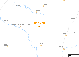 map of Baoyao