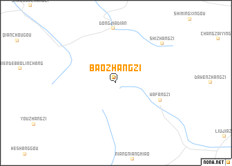 map of Baozhangzi