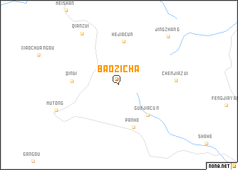 map of Baozicha