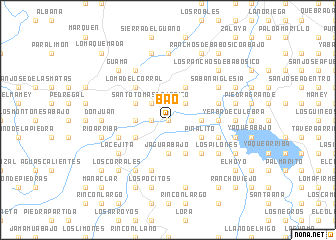 map of Bao